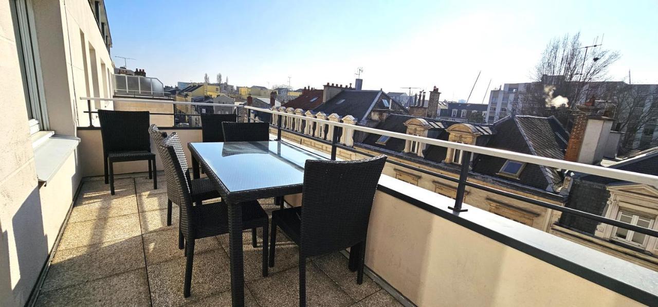 Charmant Appartement Proche Centre Ville Реймс Экстерьер фото