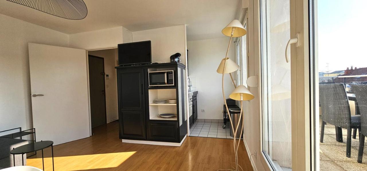 Charmant Appartement Proche Centre Ville Реймс Экстерьер фото
